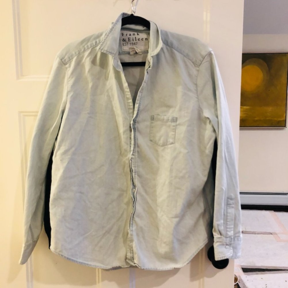 Frank & Eileen CHAMBRAY “Eileen” Style Shirt Large